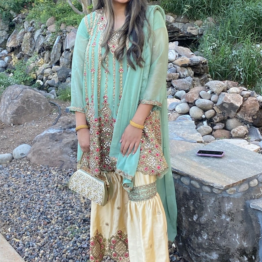 pakistani party dress